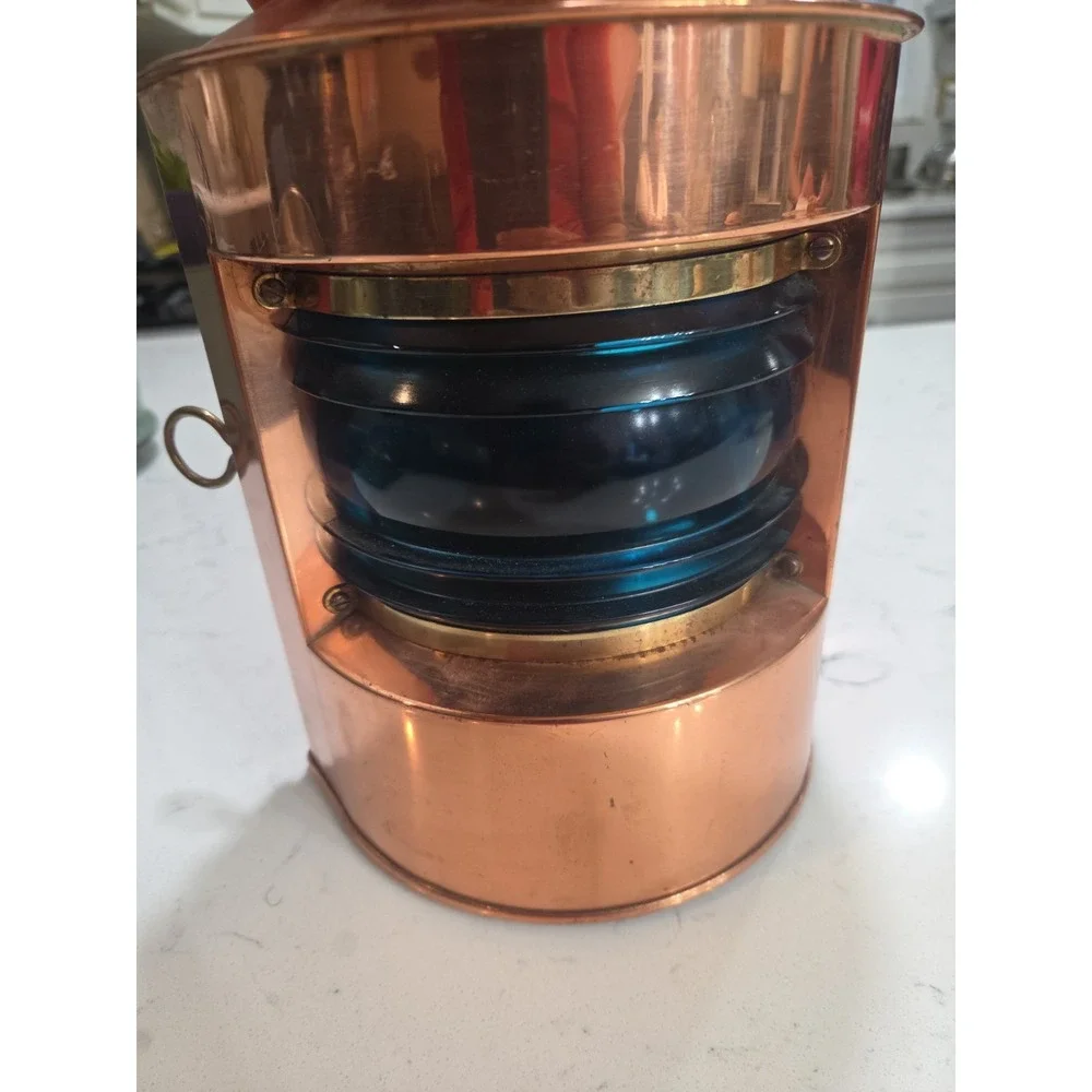 Vintage DHR Holland Stuurboord & Bakboord Nautical Lantern